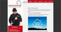 Desktop Screenshot of hausundschloss.de